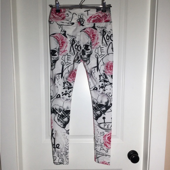 Skull rose leggings - Picture 2 of 4